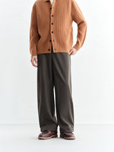 Men's Solid Wide-Leg Casual Pants